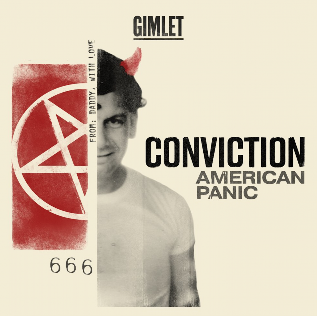 Podcast promotional image for episode on The Satanic Panic