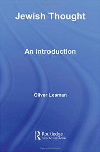 Jewish Thought: An Introduction cover